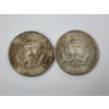 Image 3 : Two 1964 United States 90% Silver Kennedy Half Dollars ~ $1.00 Face Value