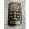 Image 1 : 1 Troy oz .999 Silver Morgan Bar - Made in the USA
