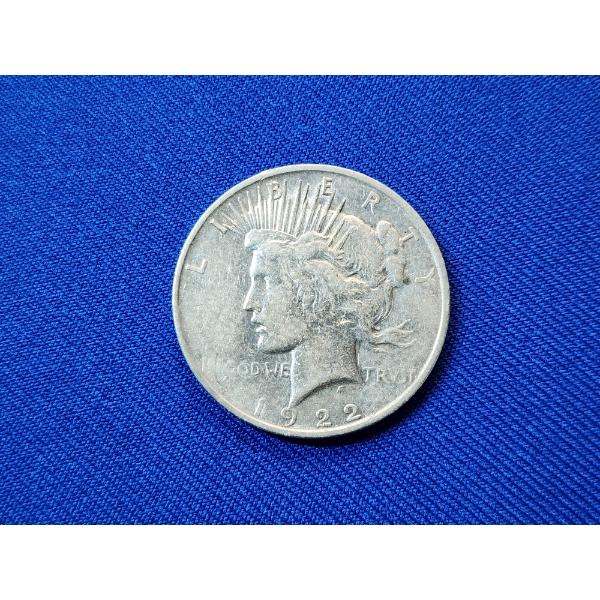 1922-D Silver Peace Dollar