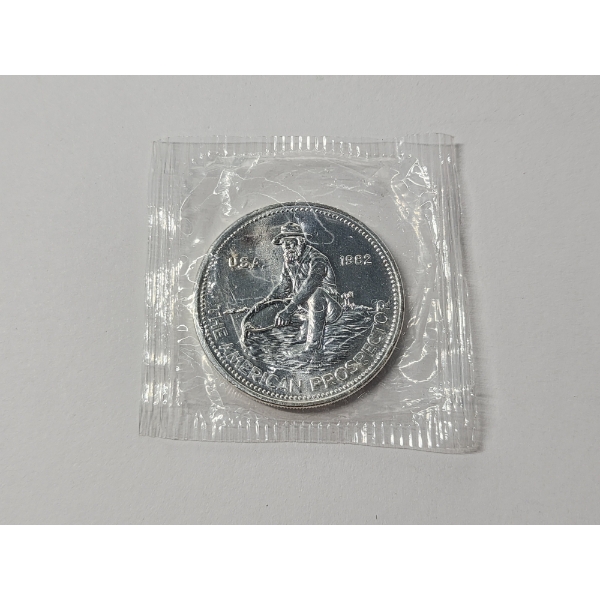 Engelhard - The American Prospector 1982 One Troy Ounce 999 Fine Silver Round