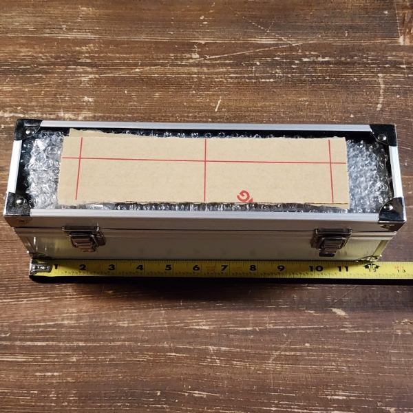 Nice Heavy Duty Graded Coin Slab Storage Case ~ About 12" Long