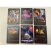 Image 1 : 6 - 1995 - 1999 Pokemon Black Gold Foil Special Edition Trading Cards - All Mint Condition