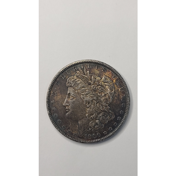 United States 1890 Morgan 90% Silver Dollar 