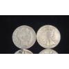 Image 2 : Assorted Years Barber & Walking Liberty 90% Silver Half Dollars - Face Value: $2.00