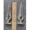 Image 3 : Gorgeous 10.6oz Silver Plated Salt And Pepper Shaker Set