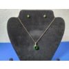Image 3 : Assorted Sterling Silver Jewelry: Emerald/Gold-Tone Set, Rings, Bracelet, Charms TW: 51.4g