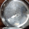 Image 7 : Antique Late 1800's Sterling Silver H.Samuel English Railroad Pocket Watch ~ Total Weight 126 Grams