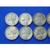 Image 2 : x10 Assorted Years Jefferson Wartime Nickels FV: $0.50