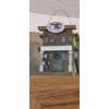 Image 3 : Louisville Home Pickup - 4 Pcs Total - Two Custom Painted Bird Houses With 2 Bird Figurines As Shown