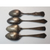 Image 6 : Lot of 4 Assorted Sterling Silver Spoons - Total Weight: 72.8g