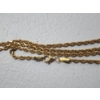 Image 3 : 10K Yellow Gold Twist Chain 18" Necklace TW: 5.6g