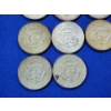 Image 9 : 11 Kennedy Half Dollars: 1966-1969 40% Silver Coins