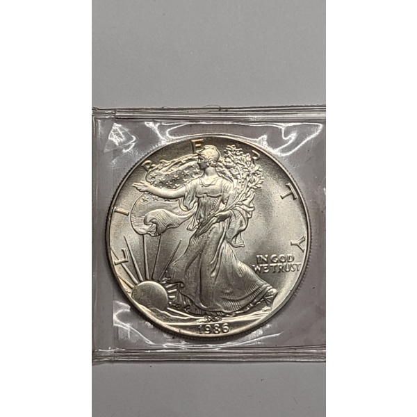 1986 1 Troy oz .999 Pure Silver American Silver Eagle Coin