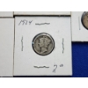 Image 5 : x5 Assorted Years 90% Silver Mercury Dimes FV: $0.50