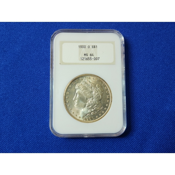 1900-O Morgan Silver Dollar NGC MS 64