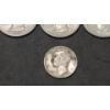 Image 4 : Assorted Years & Mint Marks Washington Head 90% Silver Quarters & 1940 90% Silver Mercury Dime 