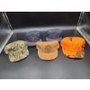Image 1 : 5 Hats in great shape! - Western Textile - Before you Dig (3) - Hartville Brick & Block - Orange