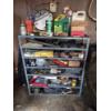 Image 1 : *Pick Up At Louisville Home - No Shipping Available* Metal Garage Shelf With Contents As Pictured 