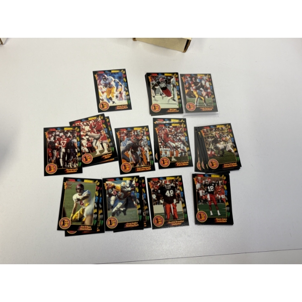 Wildcard Football Cards - Small Box - Includes Darrick Brownlow - Pat O'Hara - Etc.