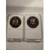 Image 4 : 2 - Limited Edition 2024 Donald Trump Presidential Campaign Proof Like Coins