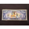 Image 1 : Original 2018 Bluey One Million Dollar Bill In Protective Case - Mint Condition