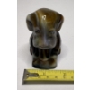 Image 7 : Adorable Degenhart Vintage Glass Dog Figurine- Dapper Gray Slag