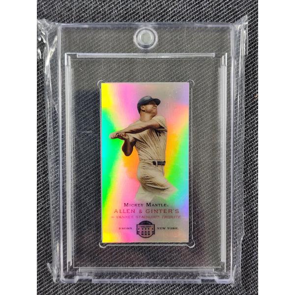 Mickey Mantle Allen & Ginther's Yankee Stadium Tribute NUMBERED 1369/1499 Mini Trading Card