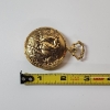 Image 5 : WORKING! Gold-Tone Andre Rivalle 17 Jewel Pocket Watch ft. Horse Engravings 