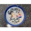 Image 1 : Pepsi Cola 13 1/2 " Metal Serving Tray With 2 " Lip - Great Condition