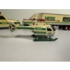 Image 2 : Hess Gasoline Toy Police Car - Semi Truck - Helicopter