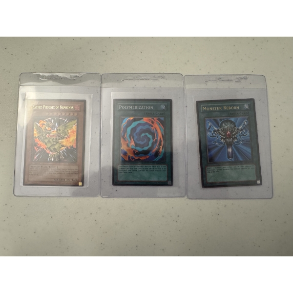 3 - Yu-Gi-Oh! Trading Cards - Mint Condition