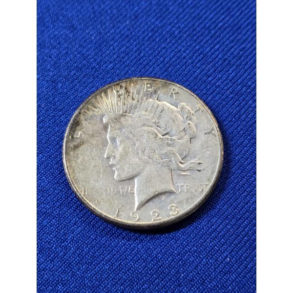 United States 1923- S Silver Peace Dollar