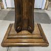 Image 8 : Vintage Grand Rapids Traditional Wooden Pedestal Chapel Lectern with Embedded Wheat/Buffalo Pennies