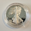 Image 2 : 2018-S American Silver Eagle $1 Proof - 1 oz .999 Fine Silver - OGP Bos & COA