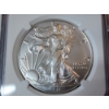 Image 2 : NGC MS70 2018-W Burnished American Silver Eagle First Releases 1 oz .999 Fine Silver 