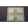 Image 1 : Series 1957 $1 Silver Certificate & Series 1957A $1 Silver Certificate - Face Value: $2.00