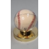 Image 3 : Enos Slaughter Autographed Rawlings Baseball In Display Stand