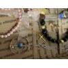 Image 4 : Lot of Costume Jewelry - Necklaces - USA Eagle Pin - Cross Necklace - Christmas Earrings