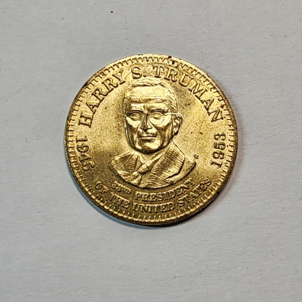 1945-1953 President Harry S. Truman Commemorative Token 
