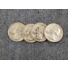 Image 1 : $1.00 Face Value in Assorted 90% Silver Washington Quarters