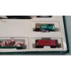 Image 7 : Vintage Holiday Express 19-Piece Electric Train Set In Original Box With Transformer