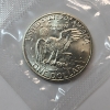 Image 3 : United States Mint 1972 40% Silver Uncirculated Eisenhower Dollar in Original Blue Packaging