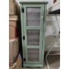 Image 1 : Punched Tin Pie Safe - 17x11x46.5