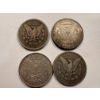Image 4 : 4 Incredible United States Silver Dollars - 90% Silver - Includes 1881 Silver Dollar - Incredible