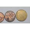Image 3 : U.S 1905 Indian Head Cent, Austrialian Cent, Canadian Cent & France 10 Centimes Coin