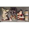 Image 1 : Great Condition Collectables Including Satans Defeat Resin Statue & Christmas Items 
