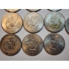 Image 7 : x10 Assorted Years Eisenhower Clad Dollars FV: $10.00 & Atlantic City Casino $1 Coin