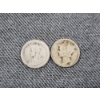 Image 2 : Two Small Silver Coins - Early 1900's Mercury Dime & Early Canadian 5 Cent - Total ASW: 0.1023 OZ