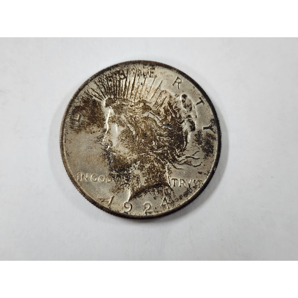 1924 Silver Peace Dollar