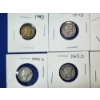 Image 5 : x26 Assorted Mint Marks 1943 Higher-Grade Silver Mercury Dimes FV: $2.60